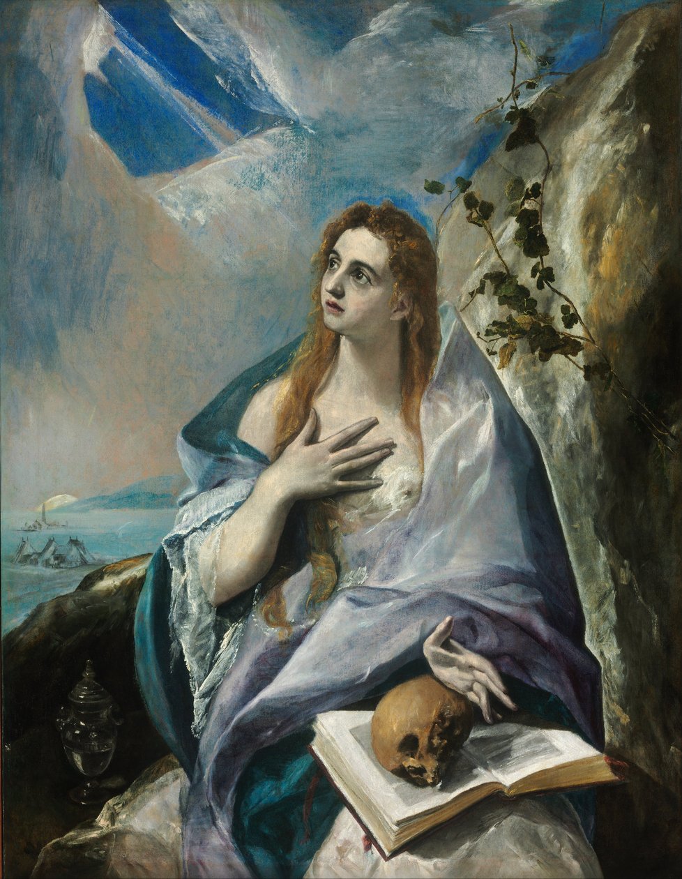 Katuva Maria Magdaleena tekijältä El Greco