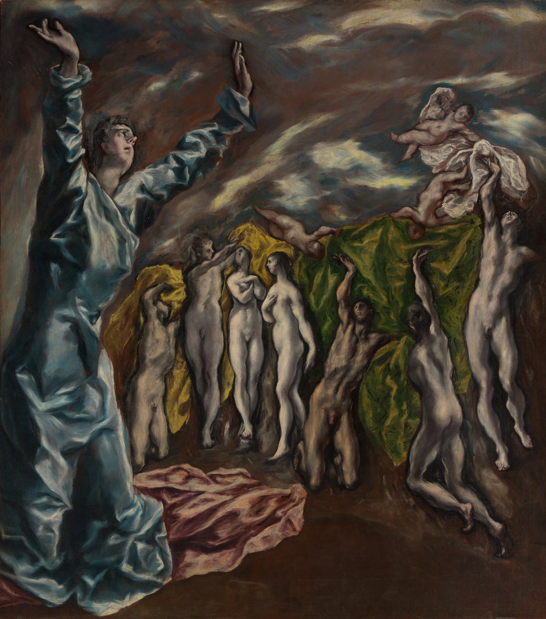 Pyhän Johanneksen visio, n. 1608-14. tekijältä El Greco
