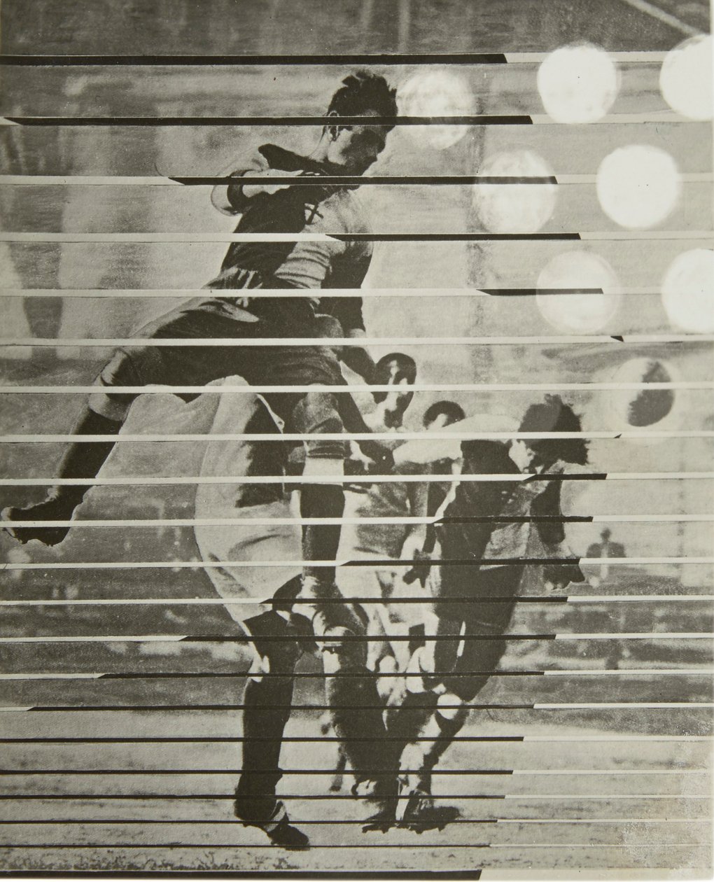 Jalkapalloilija, 1926. tekijältä Eliezer Markowich Lissitzky