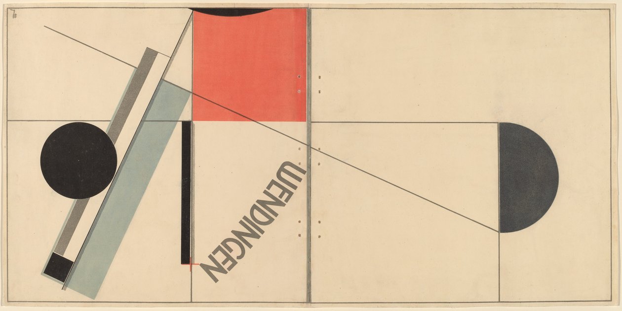 käänteitä tekijältä Eliezer Markowich Lissitzky