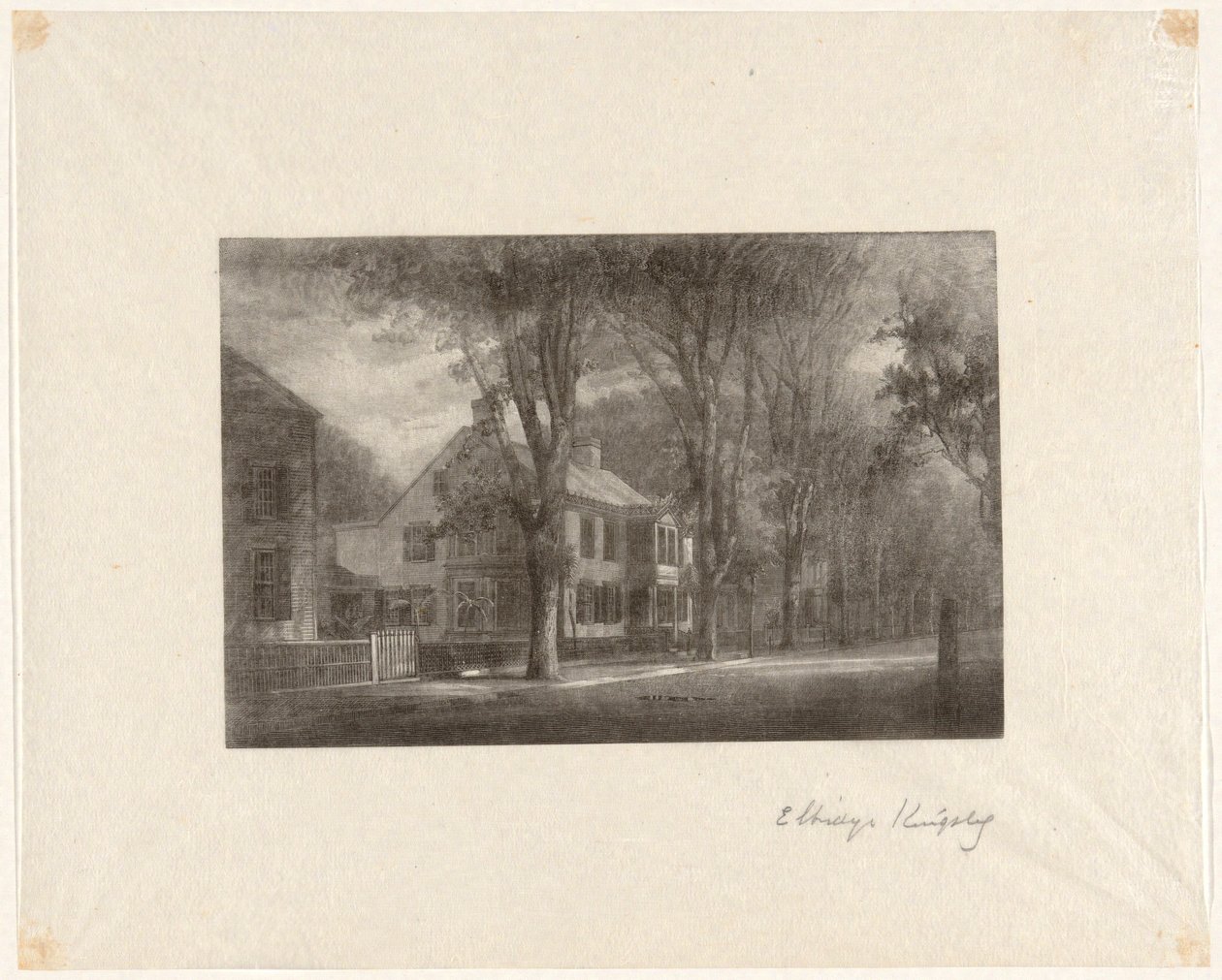 Sense títol [House on a Tree-Lined Street] finlandès tekijältä Elbridge Kingsley