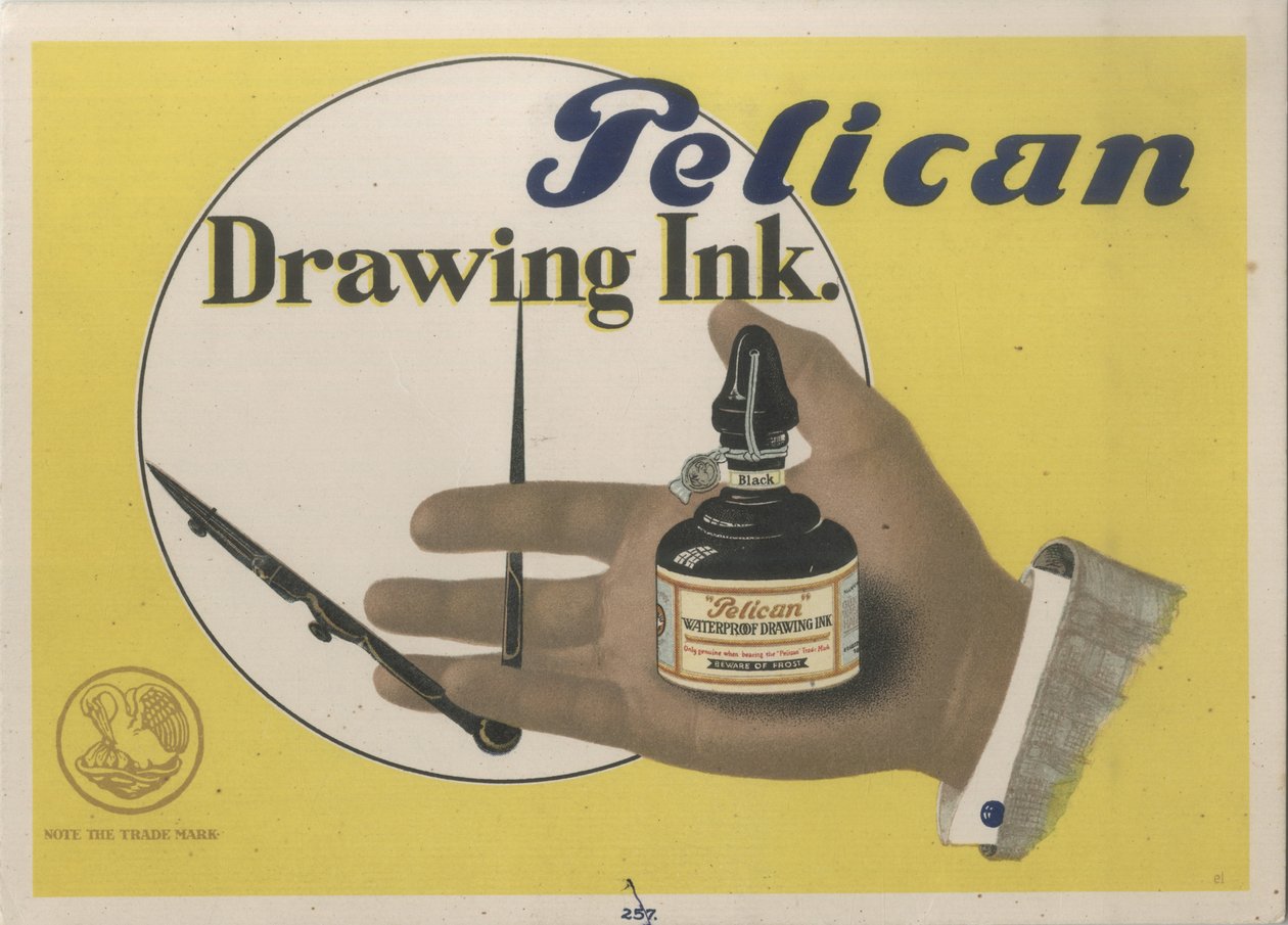 Pelikan mustetta tekijältä Eliezer Markowich Lissitzky