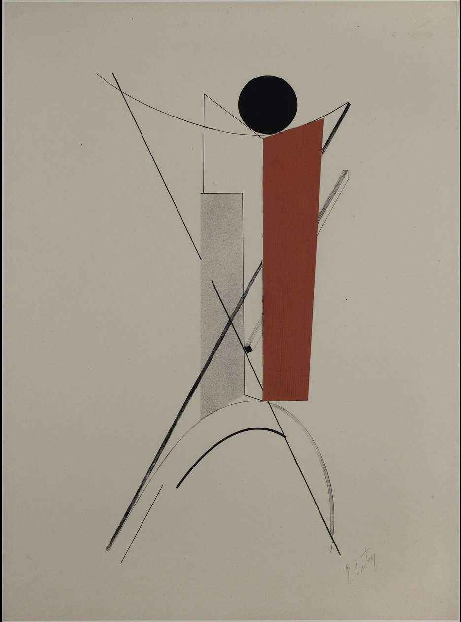 Proun tekijältä Eliezer Markowich Lissitzky
