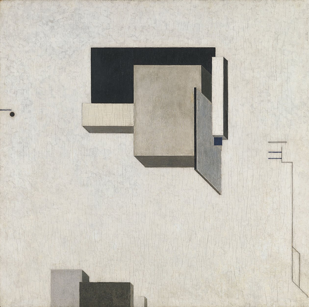 Proun 1 tekijältä Eliezer Markowich Lissitzky