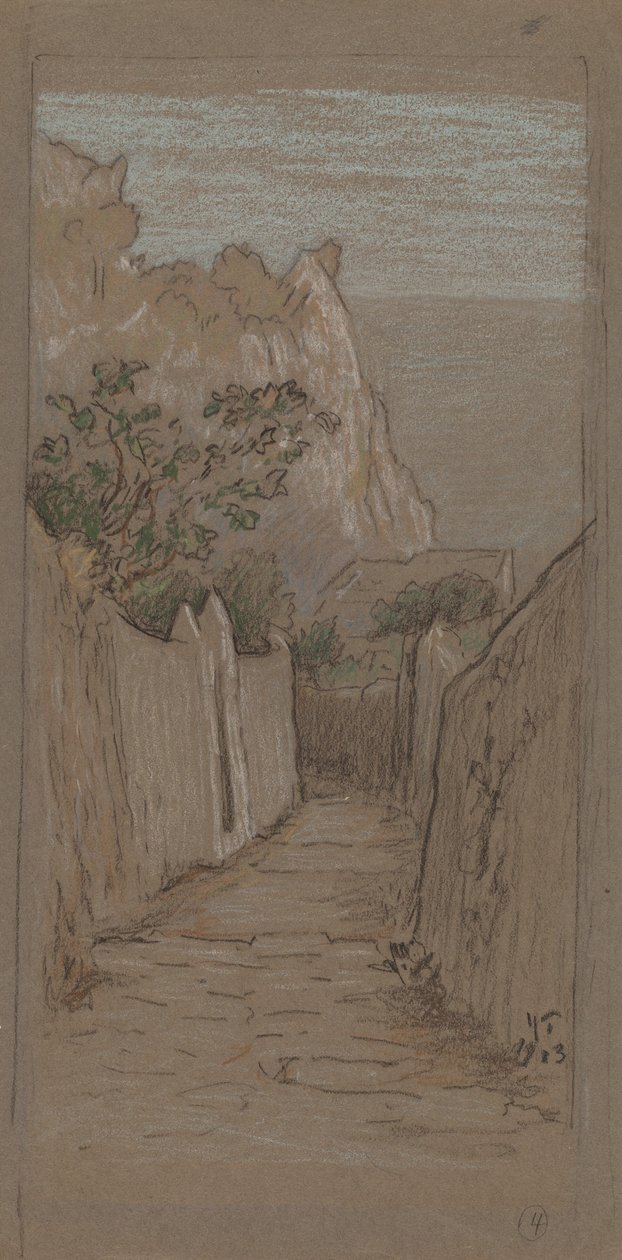 Capri, 1913. tekijältä Elihu Vedder