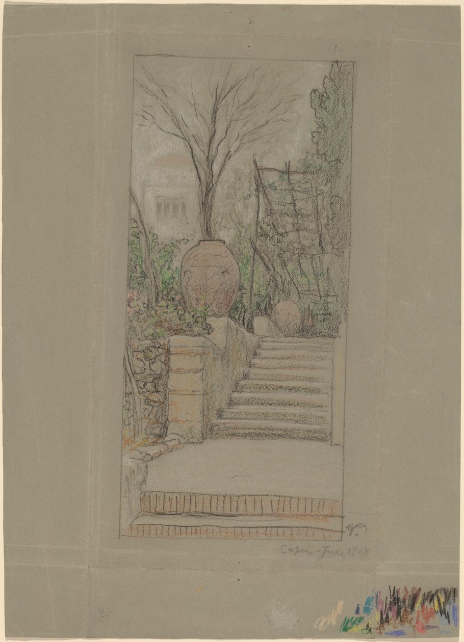 Capri, 1914. tekijältä Elihu Vedder