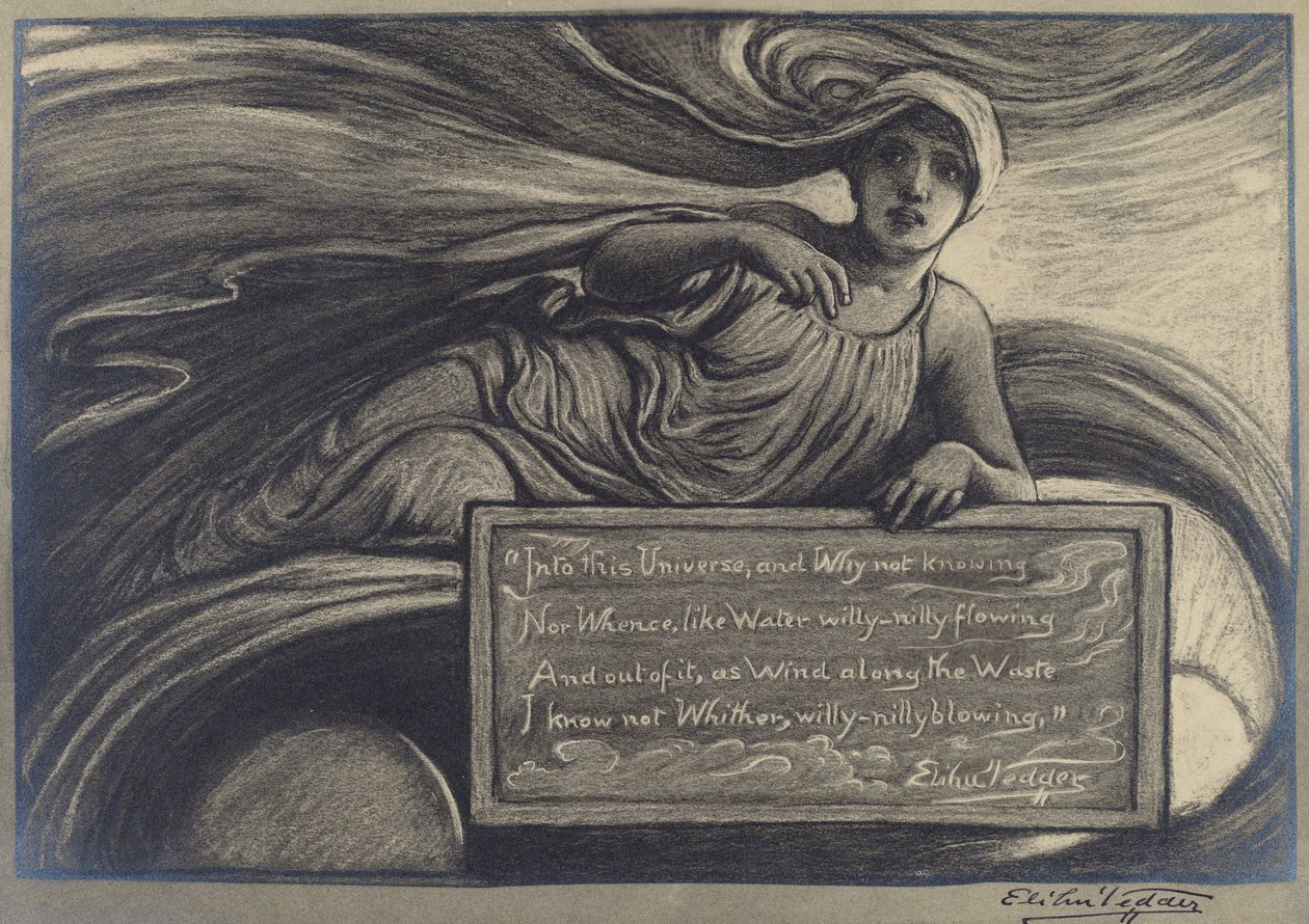 Universumiin, 1800-luvun loppu - 1900-luvun alku. tekijältä Elihu Vedder