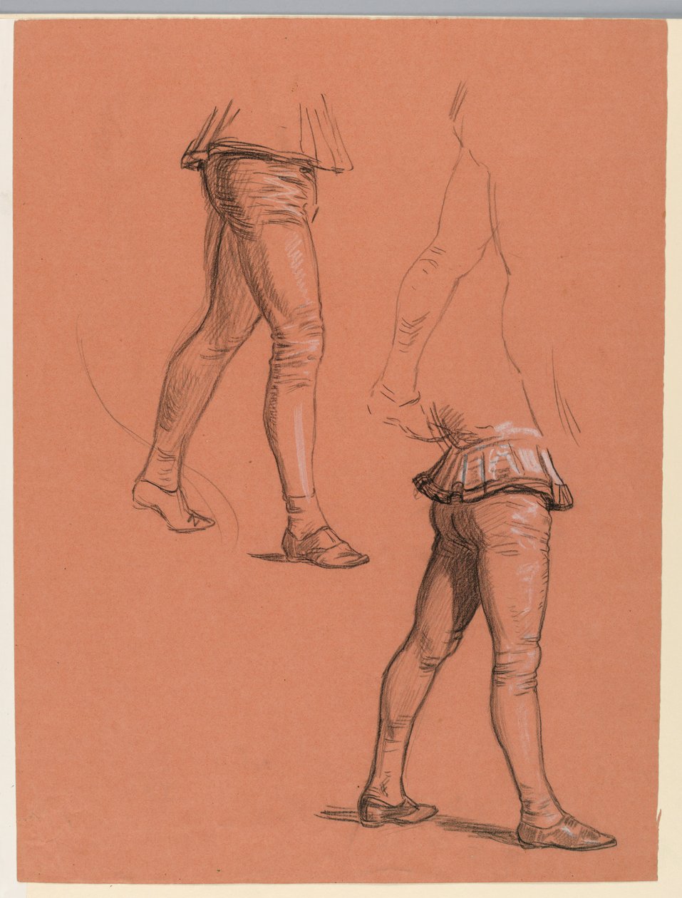 Study for "Wedding Procession" tekijältä Elihu Vedder