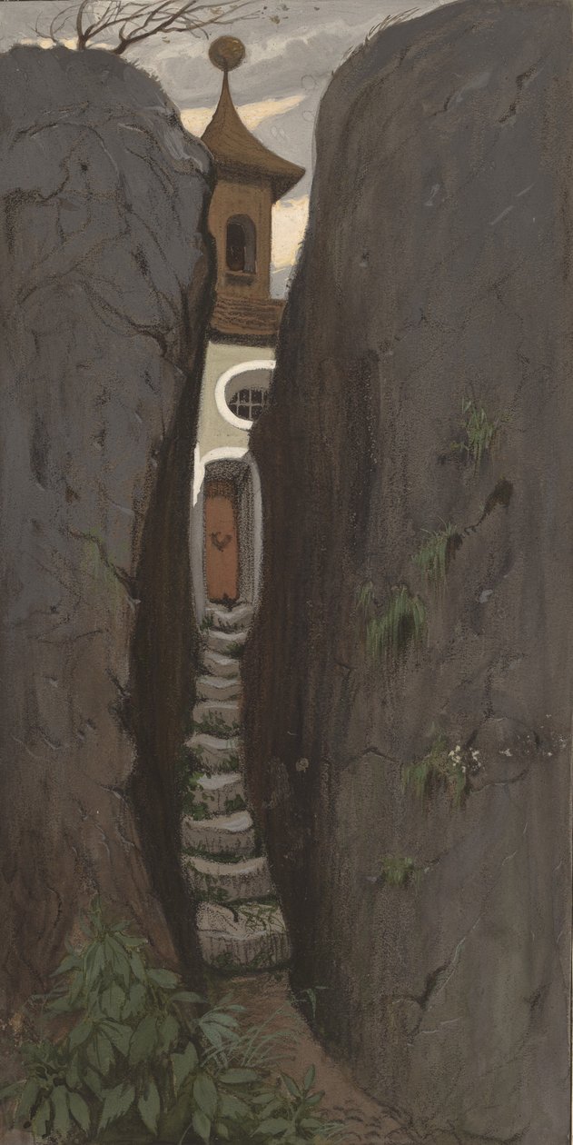 Lasitettu, c. 1877. tekijältä Elihu Vedder