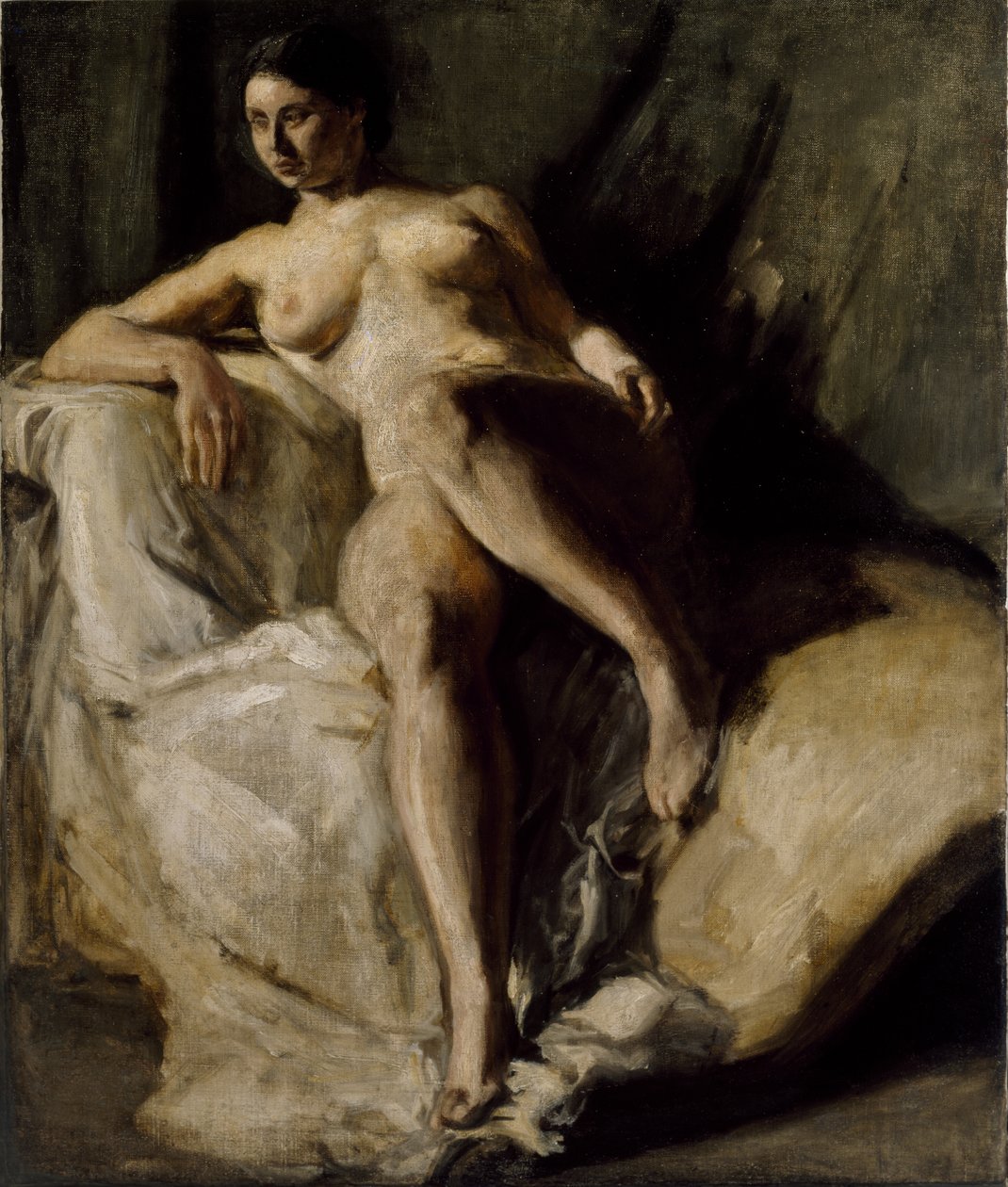 Istuva naishahmo, 1906 [LDUCS-5189] tekijältä Elinor Proby Adams