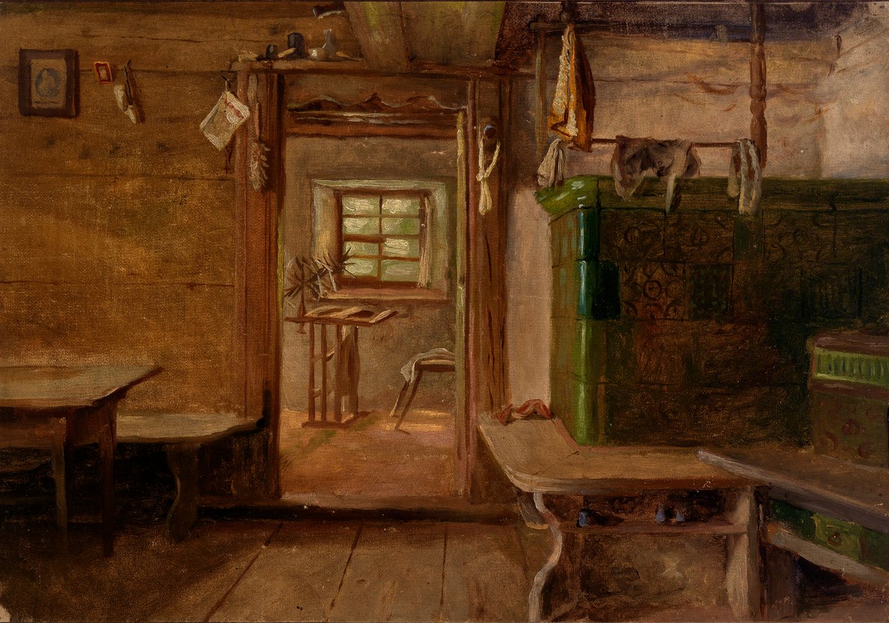 Talon sisustus, n.d. tekijältä Eliphalet Frazer Andrews