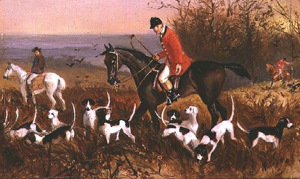 Metsästyskohta Pardon Hallista, Essexistä tekijältä Elisabeth Arkwright