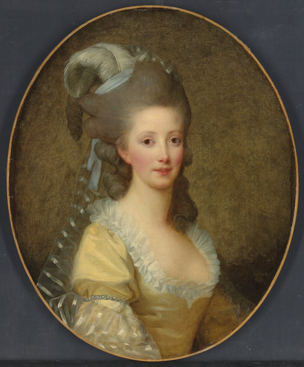 Naisen muotokuva tekijältä Elisabeth Louise Vigee Lebrun