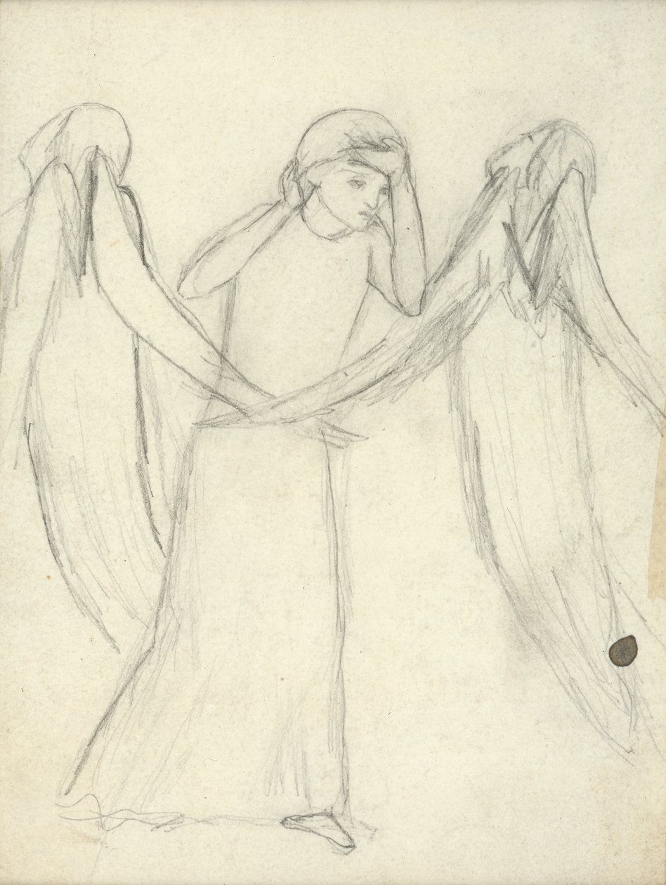 Idea "La Belle Dame Sans Mercille" (katso myös 200312) tekijältä Elizabeth Eleanor Siddal