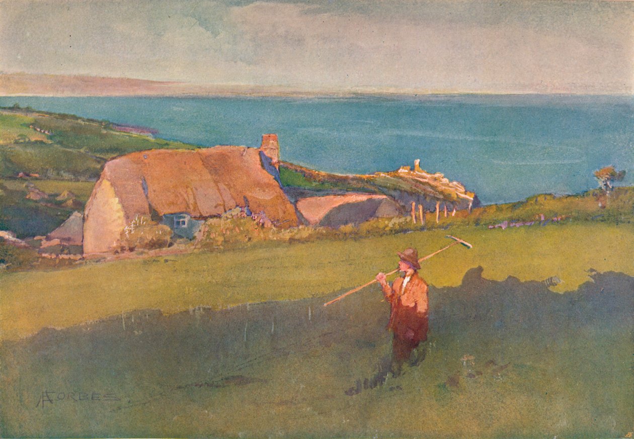 "Across Mounts Bay", c1880 tekijältä Elizabeth Adela Forbes