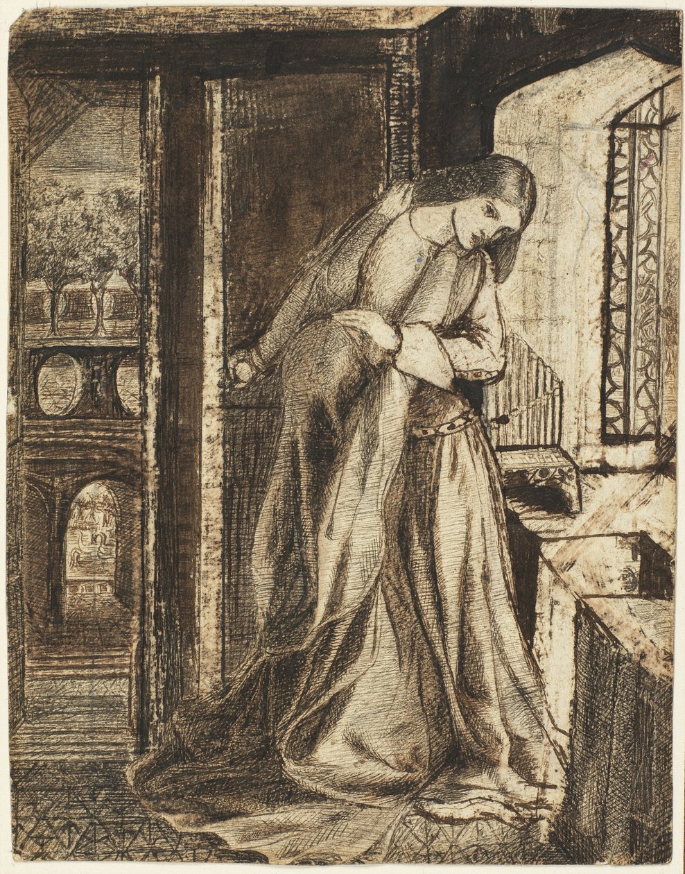Lady Clare tekijältä Elizabeth Eleanor Siddal