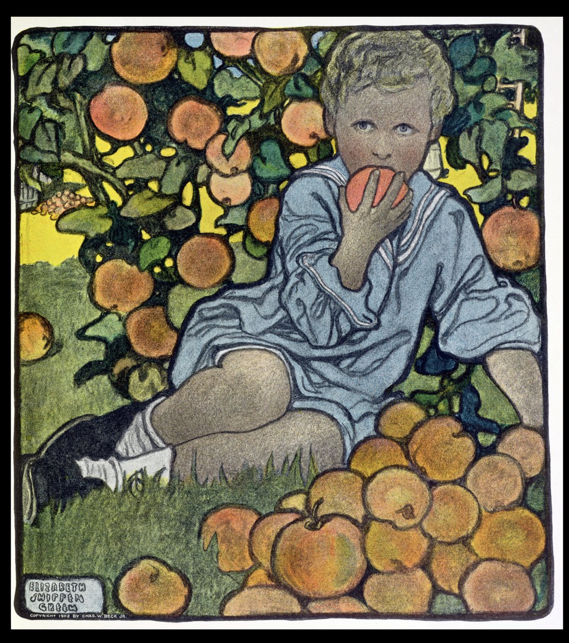 Hedelmätarha tekijältä Elizabeth Shippen Green