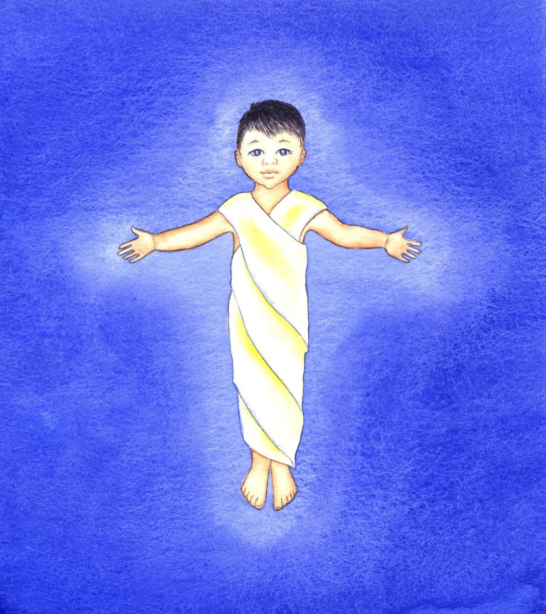 The Infant Jesus, 2001 (w/c paperilla) tekijältä Elizabeth Wang