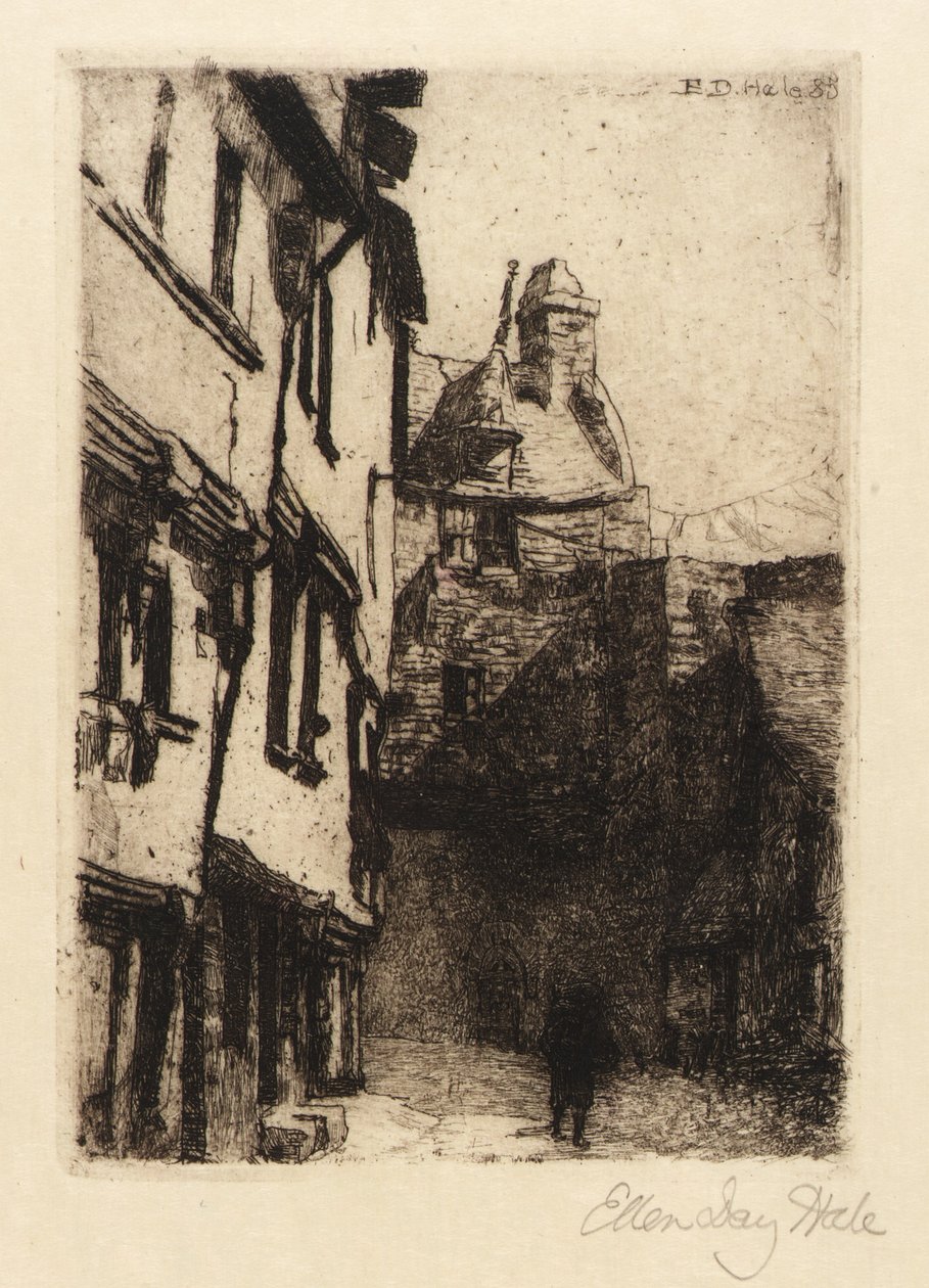 Katu, Mont St Michel tekijältä Ellen Day Hale