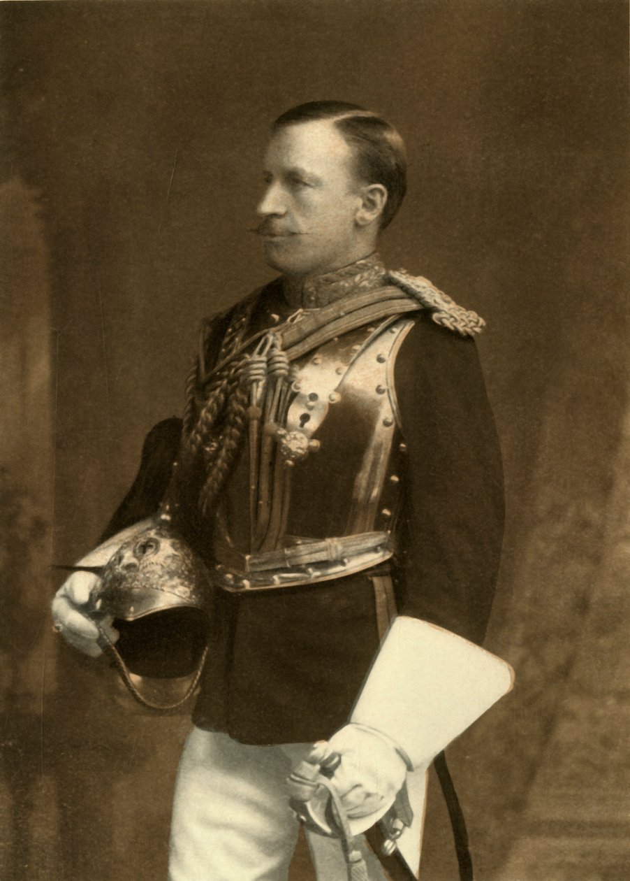 "Prikaatinkenraali The Earl of Erroll", 1902. tekijältä Elliott and Fry