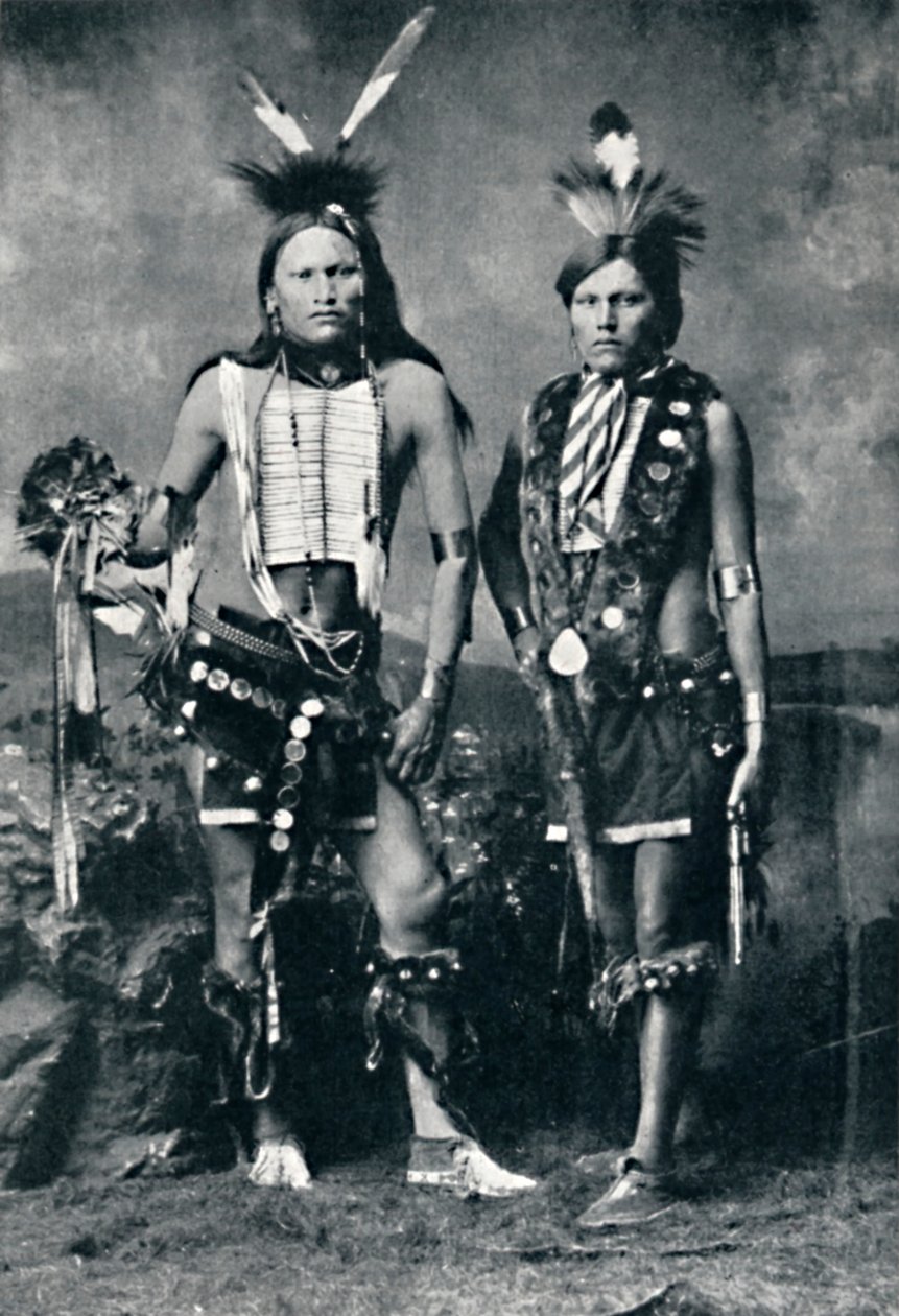 Pohjois-Amerikan intiaanit, 1912 tekijältä Elliott and Fry