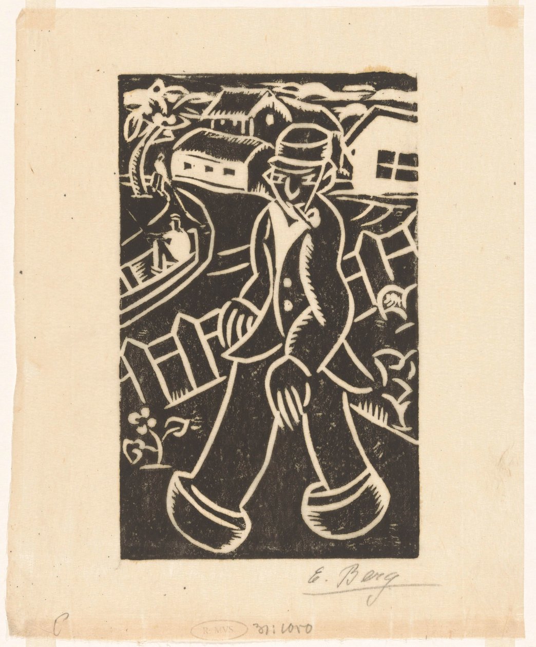 Boer tekijältä Else Berg (signed by artist)