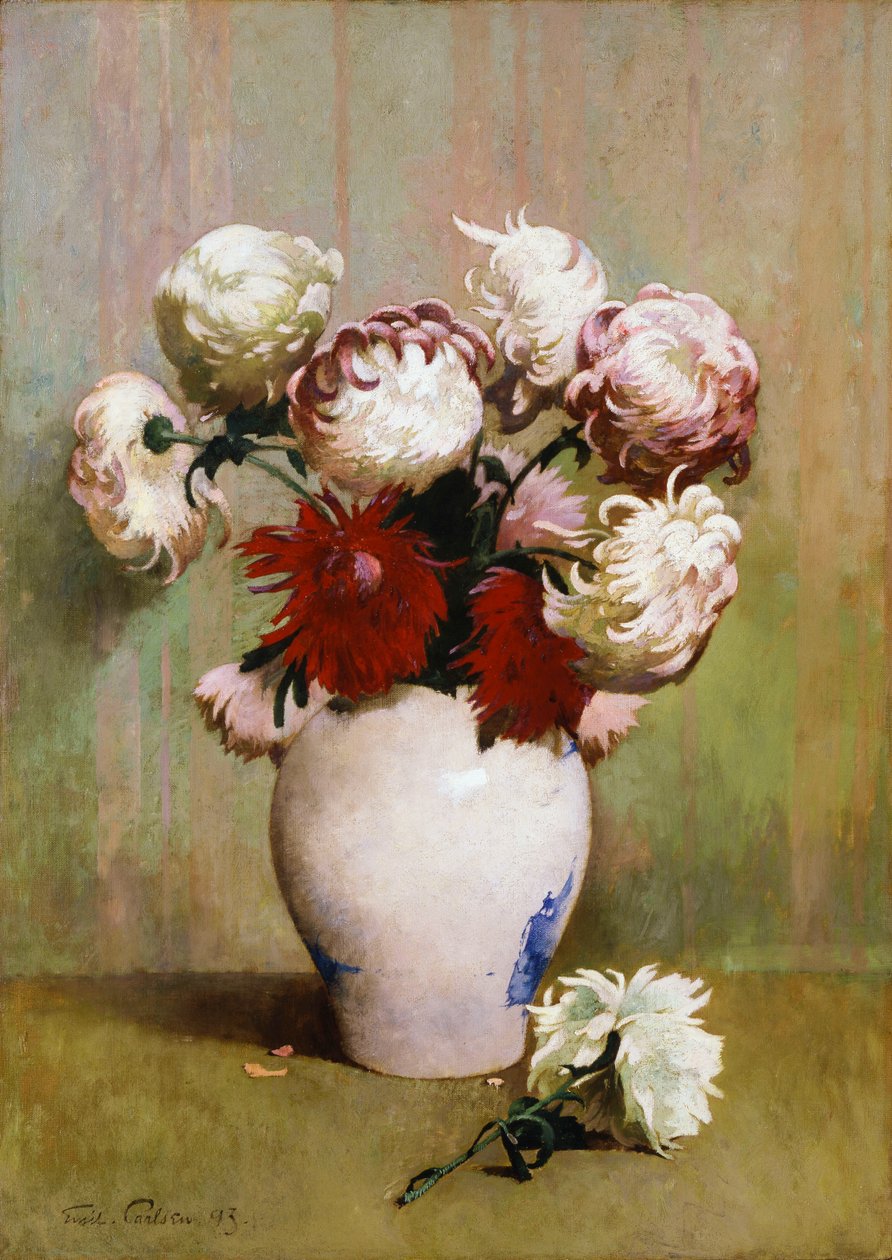 Krysanteemit tekijältä Emil Carlsen