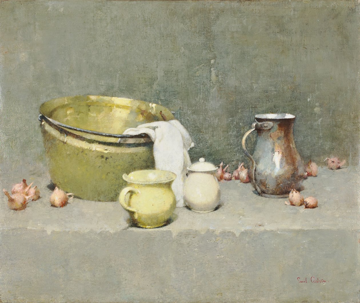 Asetelma tekijältä Emil Carlsen