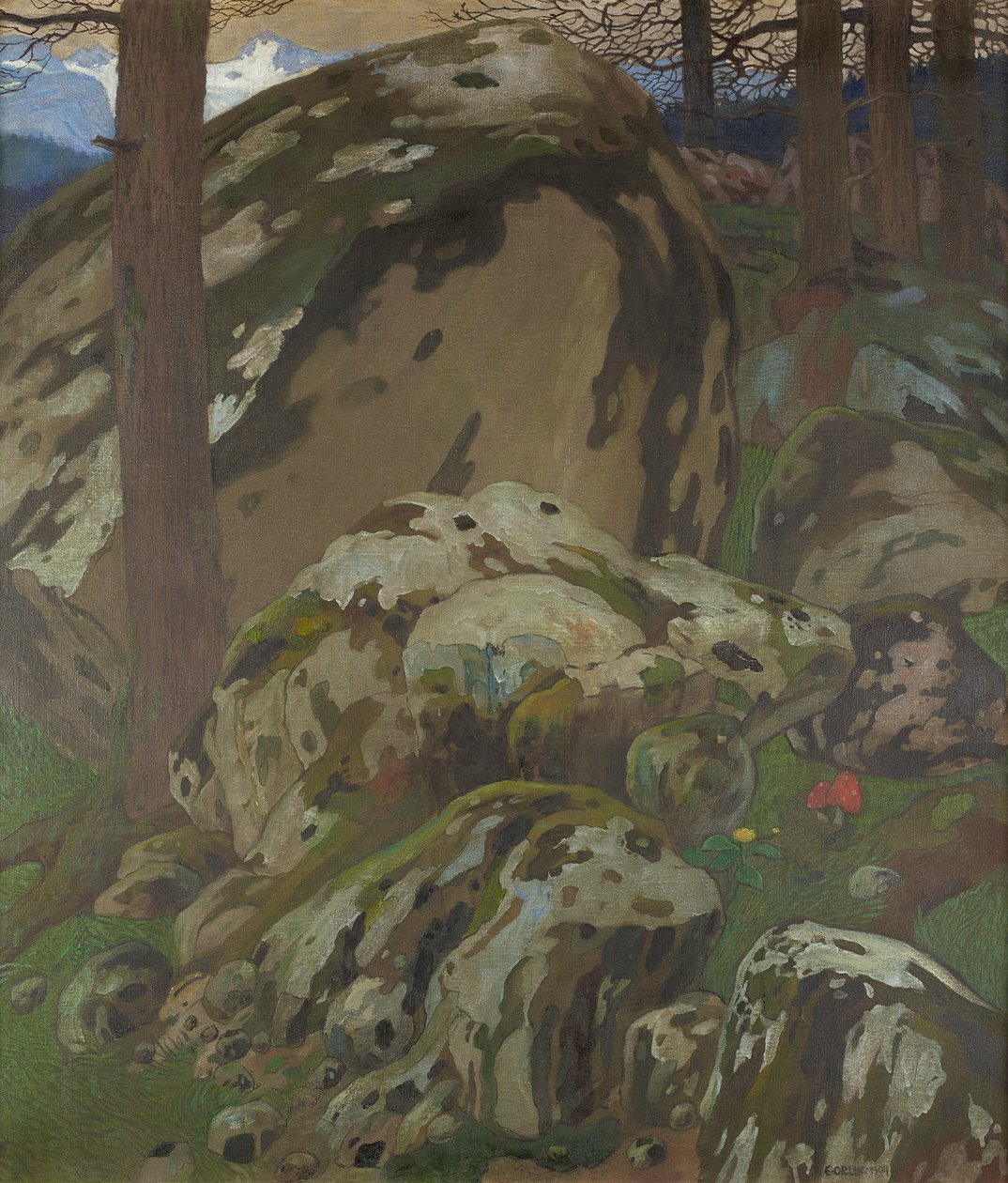 Dachstein tekijältä Emil Orlik