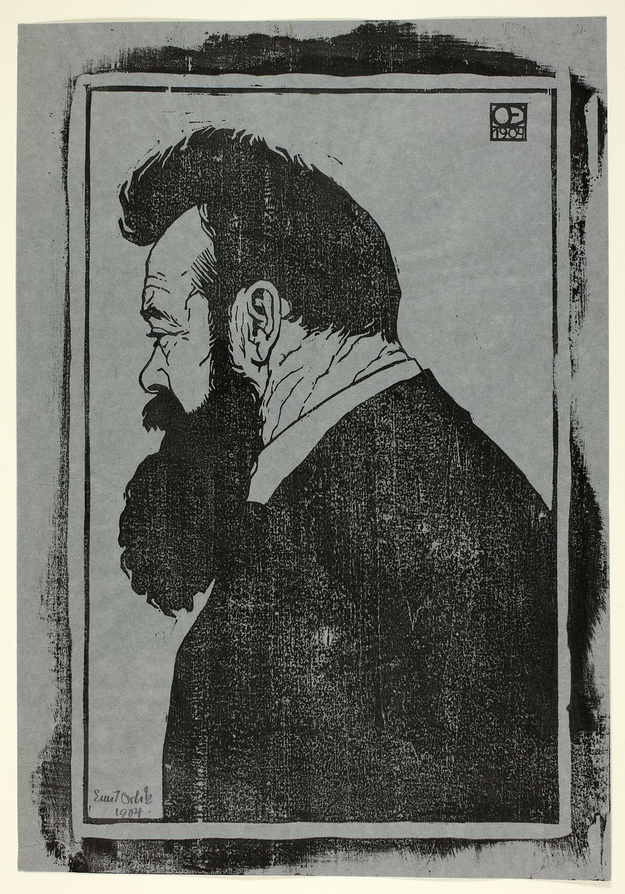 F. Hodler tekijältä Emil Orlik