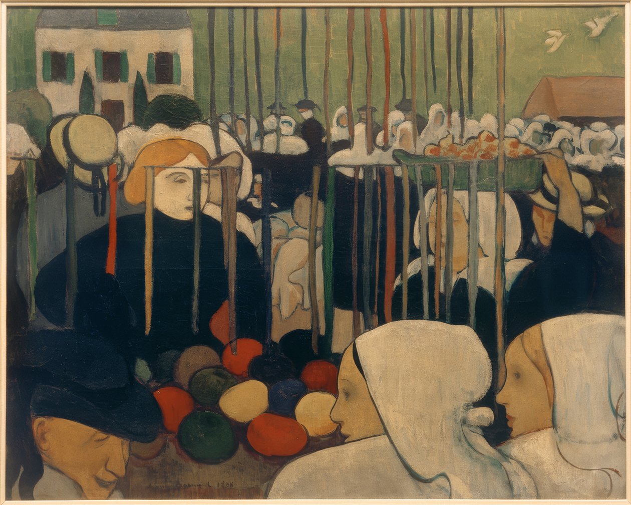 Die Bänderverkäuferin tekijältä Emile Bernard