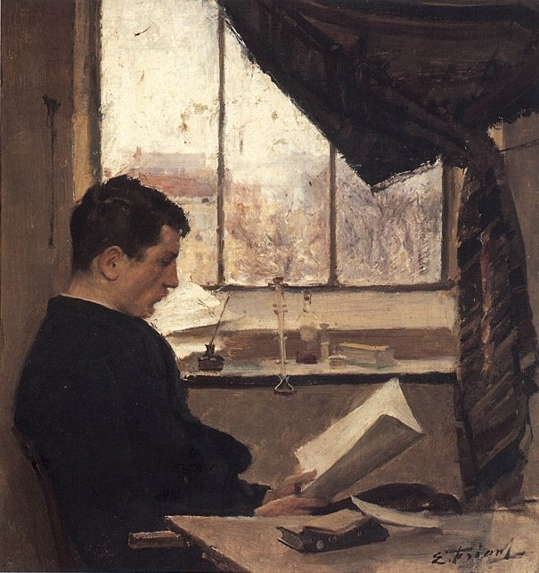 Autoportrait, dit Un etudiantSelf-portraitn: n tekijältä Emile Friant