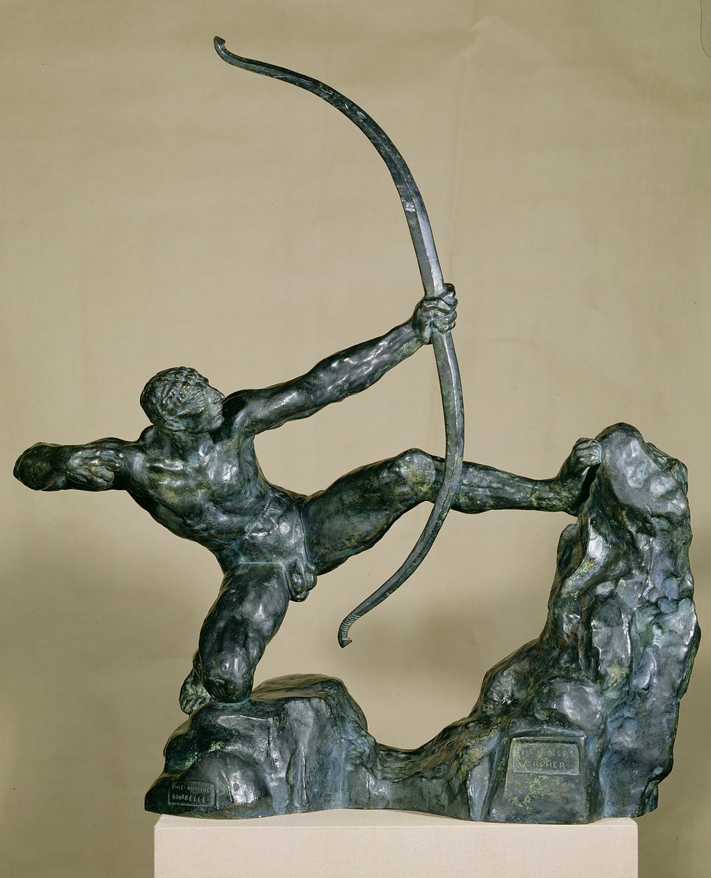 Herakles Archer, 1909 (pronssi) tekijältä Emile Antoine Bourdelle