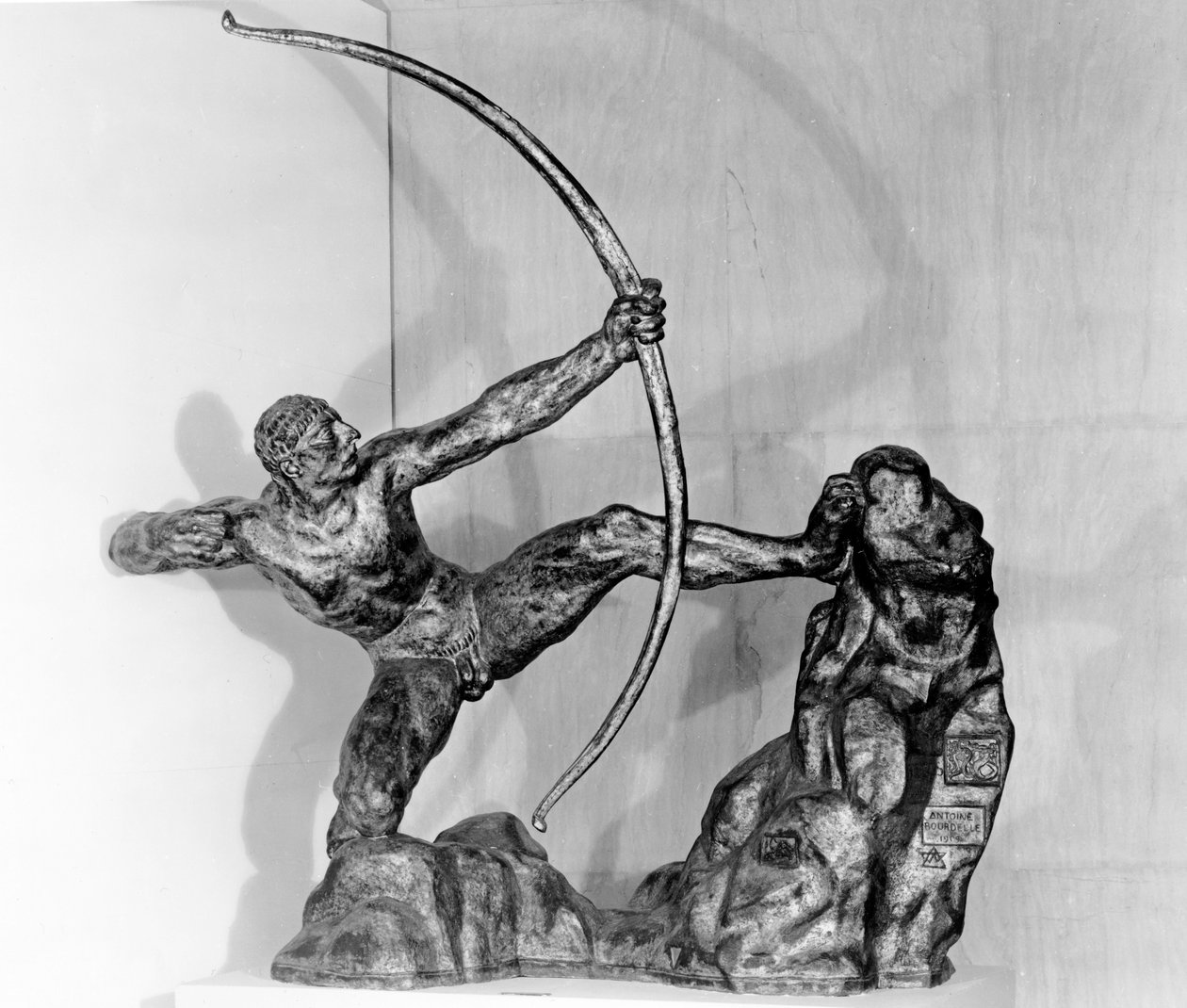 Hercules the Archer, 1909 (pronssi) tekijältä Emile Antoine Bourdelle