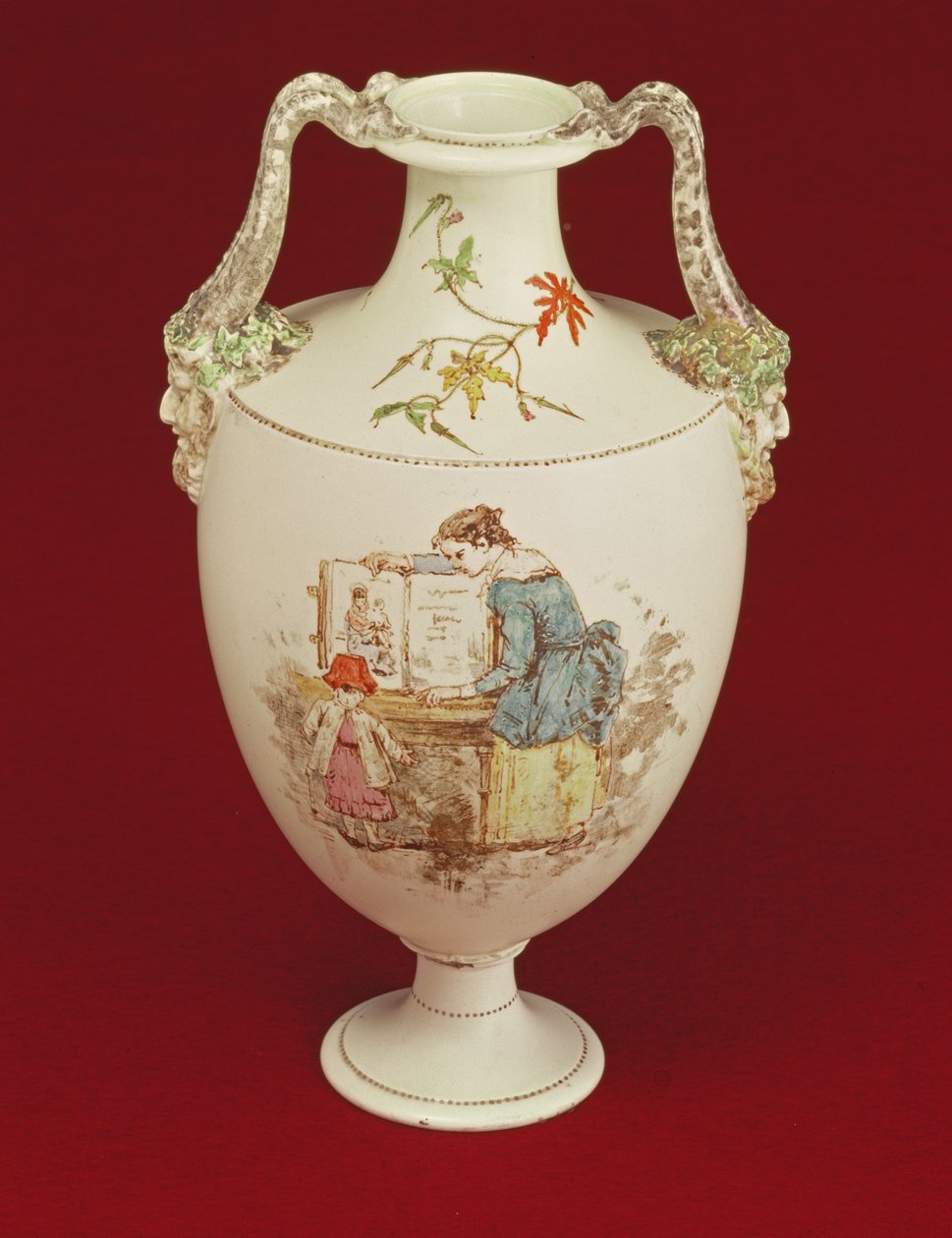 Wedgwood-maljakko, 1800-luvun loppu tekijältä Emile Aubert Lessore