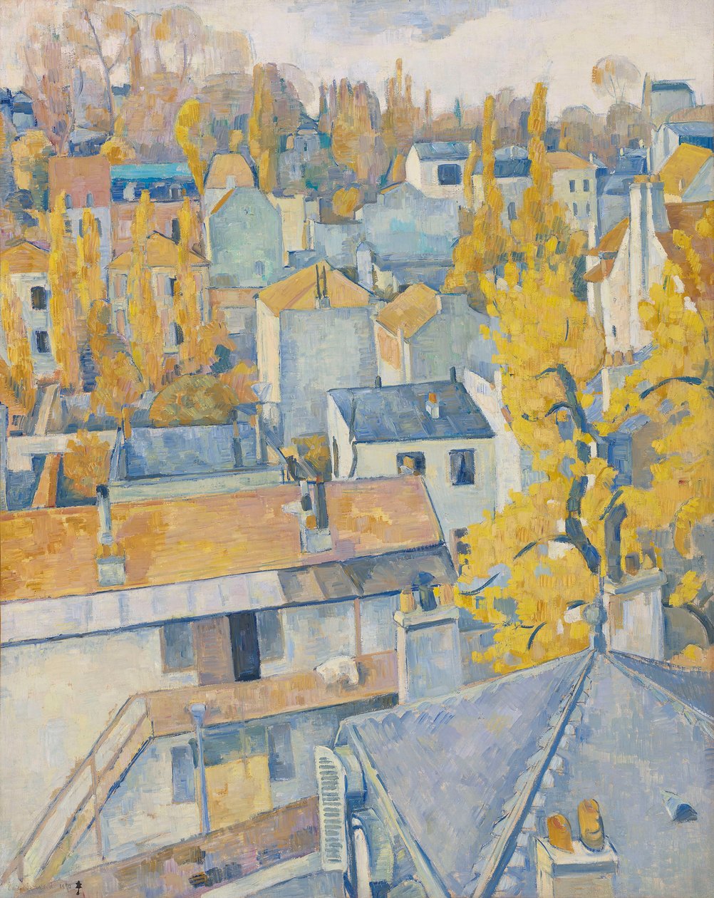 Kattonäkymä, 1890. tekijältä Emile Bernard