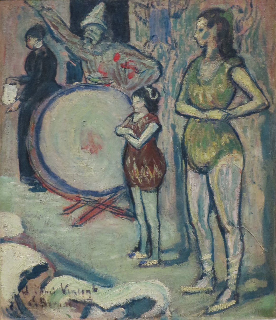 Emile Bernardin "Saltimbanques", 1887. tekijältä Emile Bernard