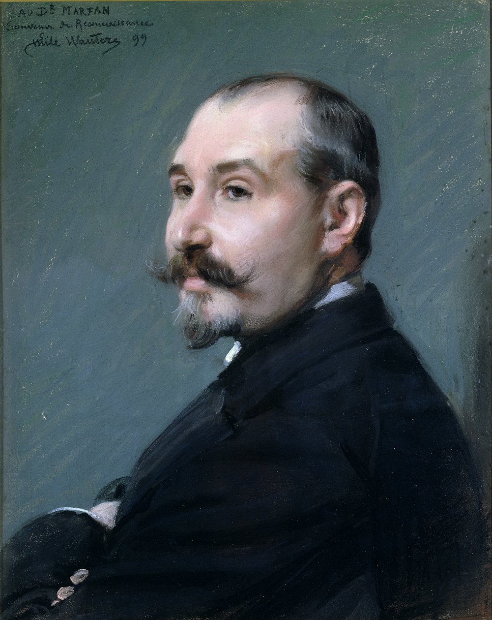 Bernard-Jean Antoine Marfan (1858-1942) 1899 tekijältä Emile Charles Wauters