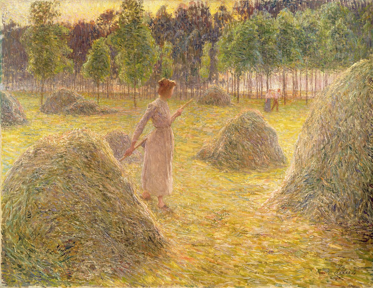 Huonekalut ja erilaiset esineet 1100- ja 1300-luvuilta tekijältä Emile Claus