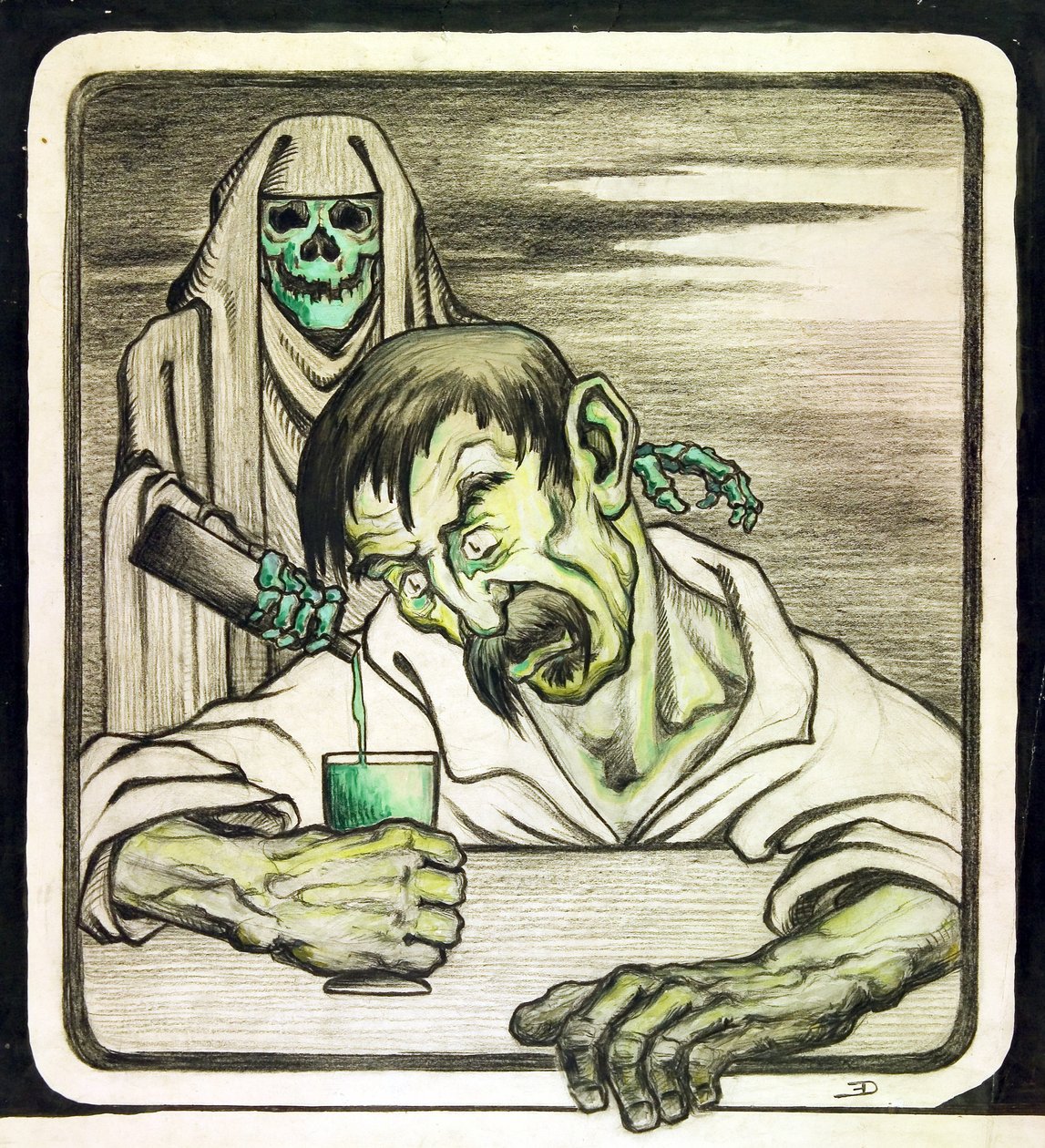 Absintti on kuolema tekijältä Émile Decoeur