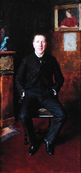 Ernest Coquelinin (1848-1909) muotokuva 1889 tekijältä Emile Friant