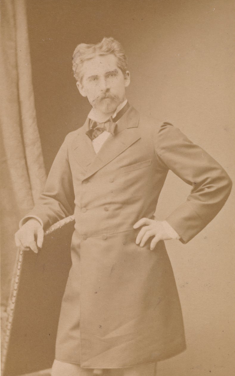 [Tuntematon aihe], 1860-luku. tekijältä Emile Tourtin