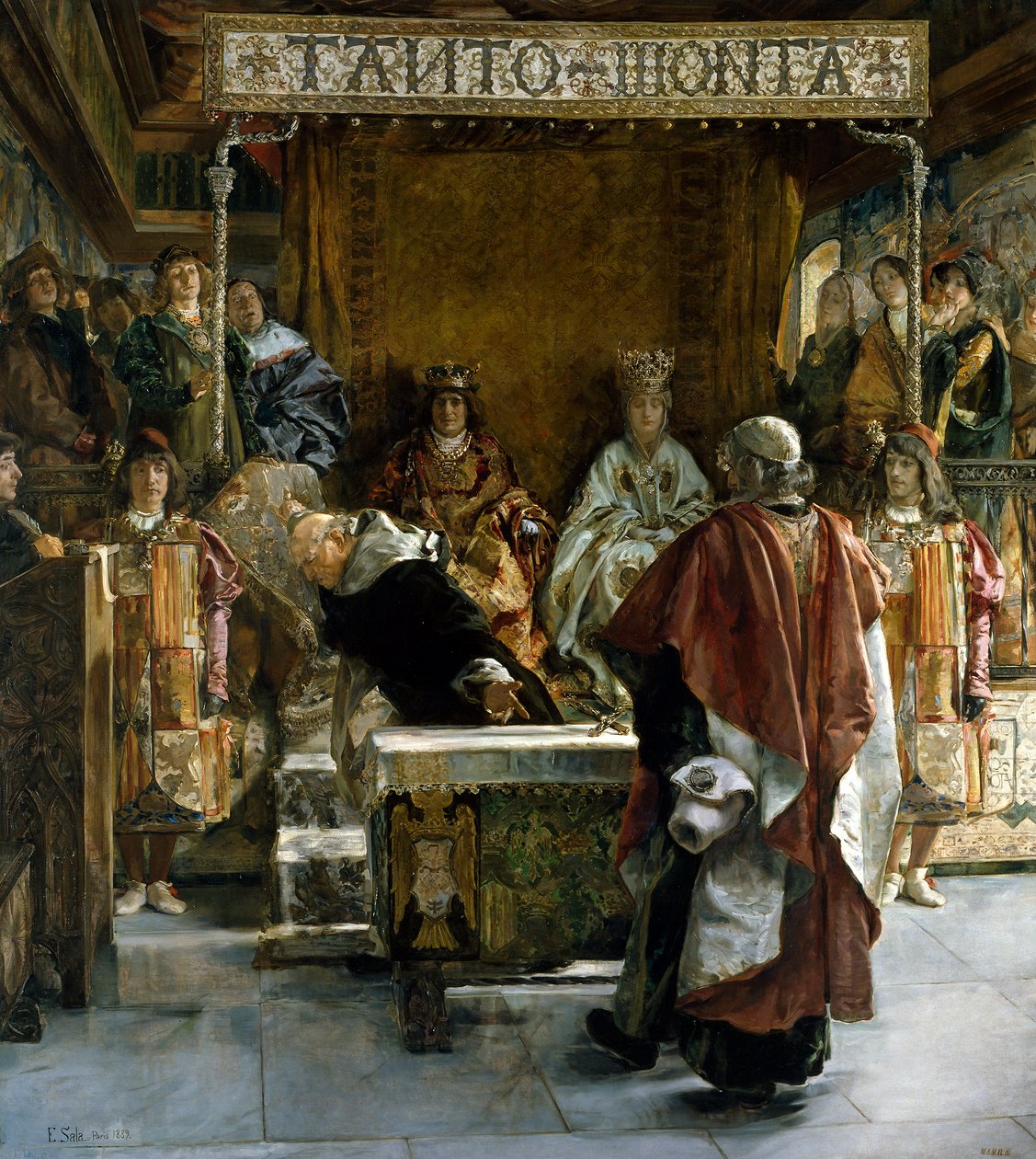 Expulsión de los judíos de España (año de 1492) tekijältä Emilio Sala Francés