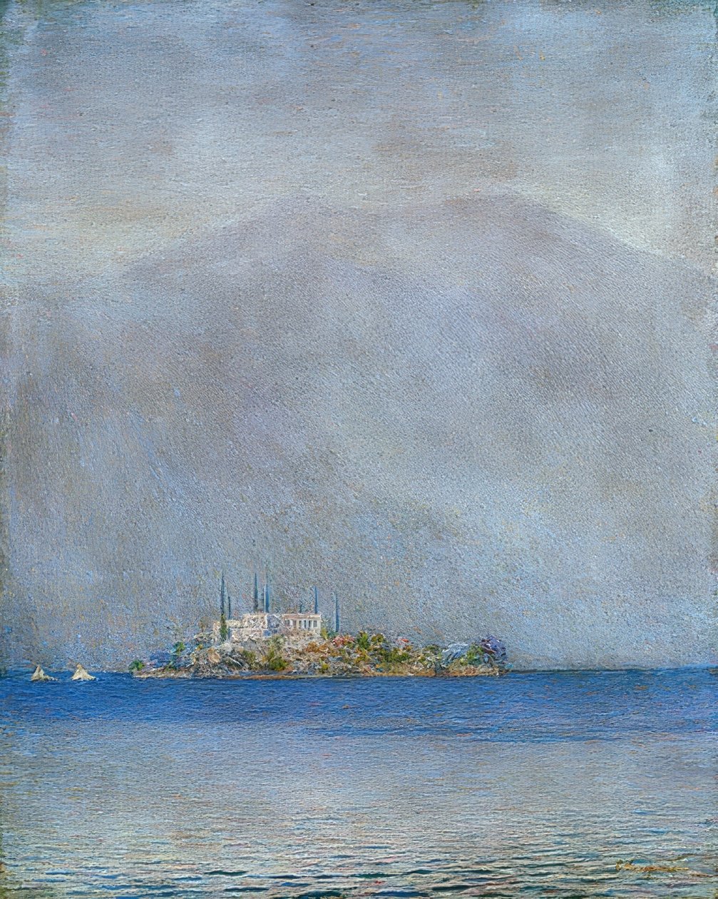 San Giulion saari tekijältä Emilio Longoni