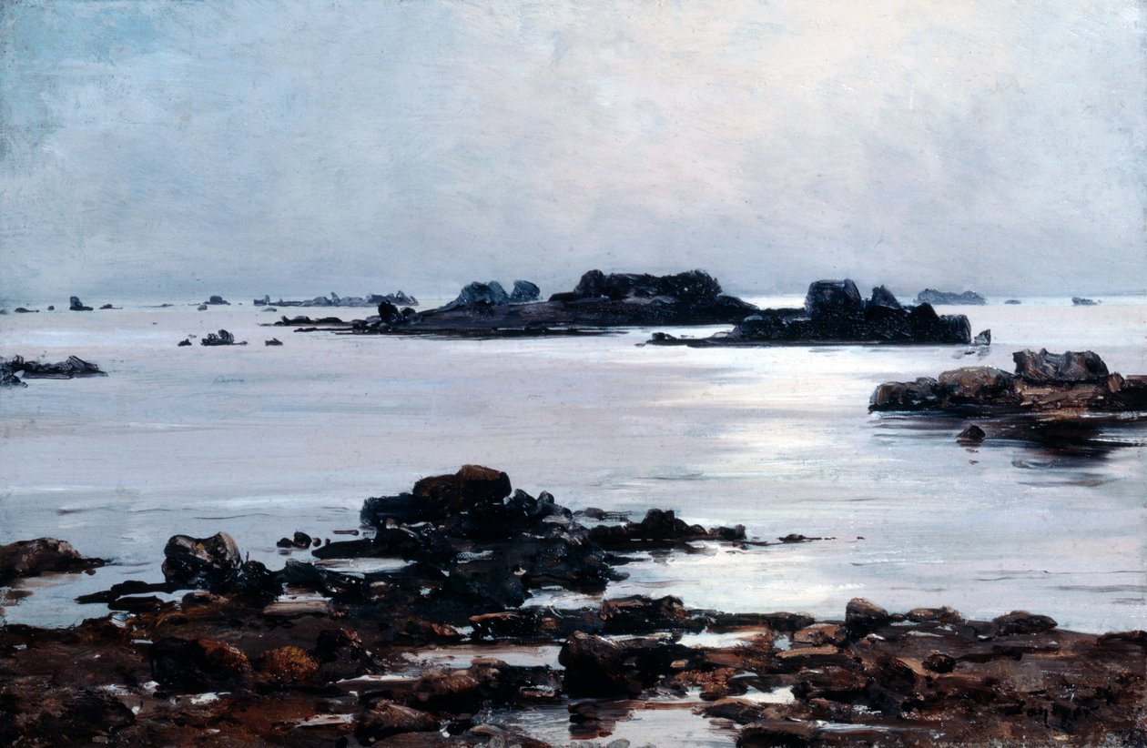 Ile de Sein, 1884 tekijältä Emmanuel Lansyer