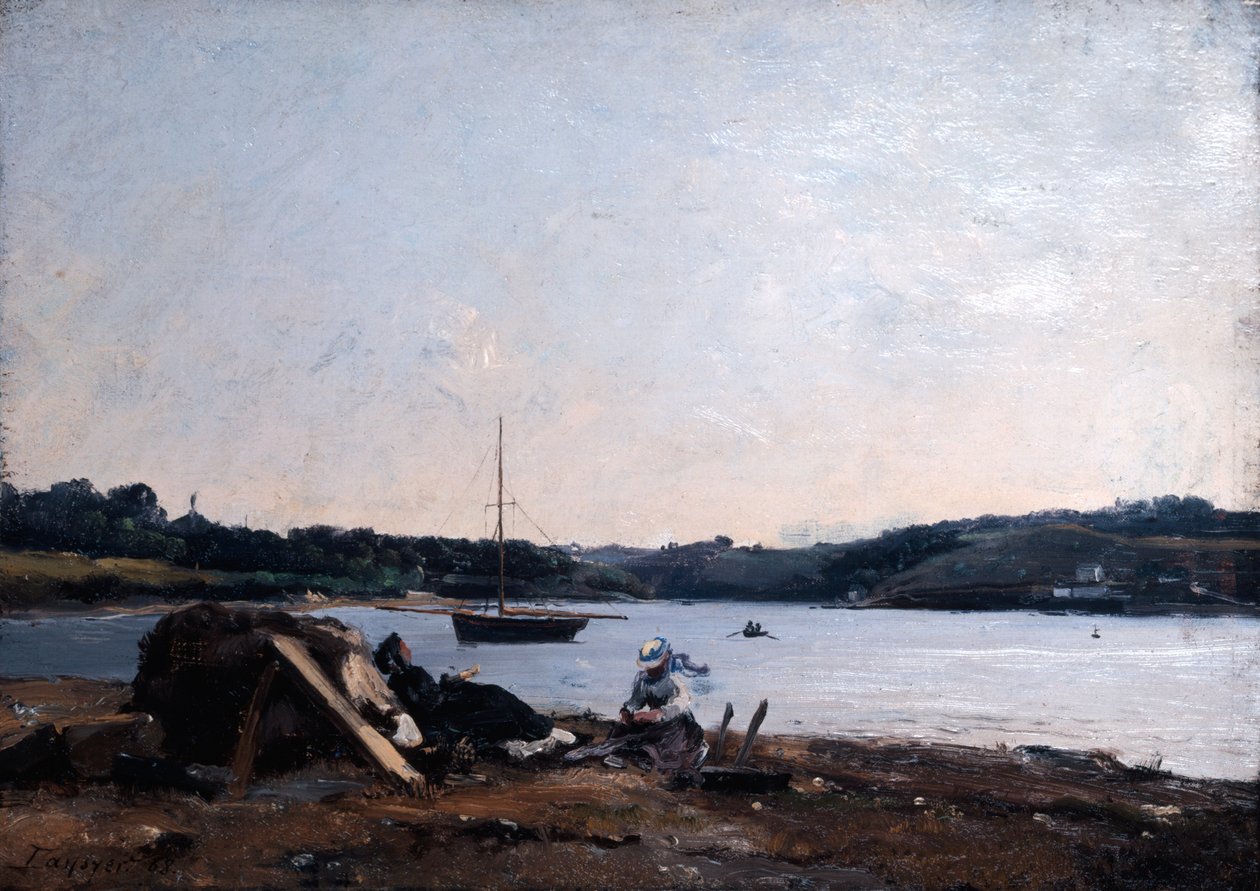 Joen suu, 1868. tekijältä Emmanuel Lansyer