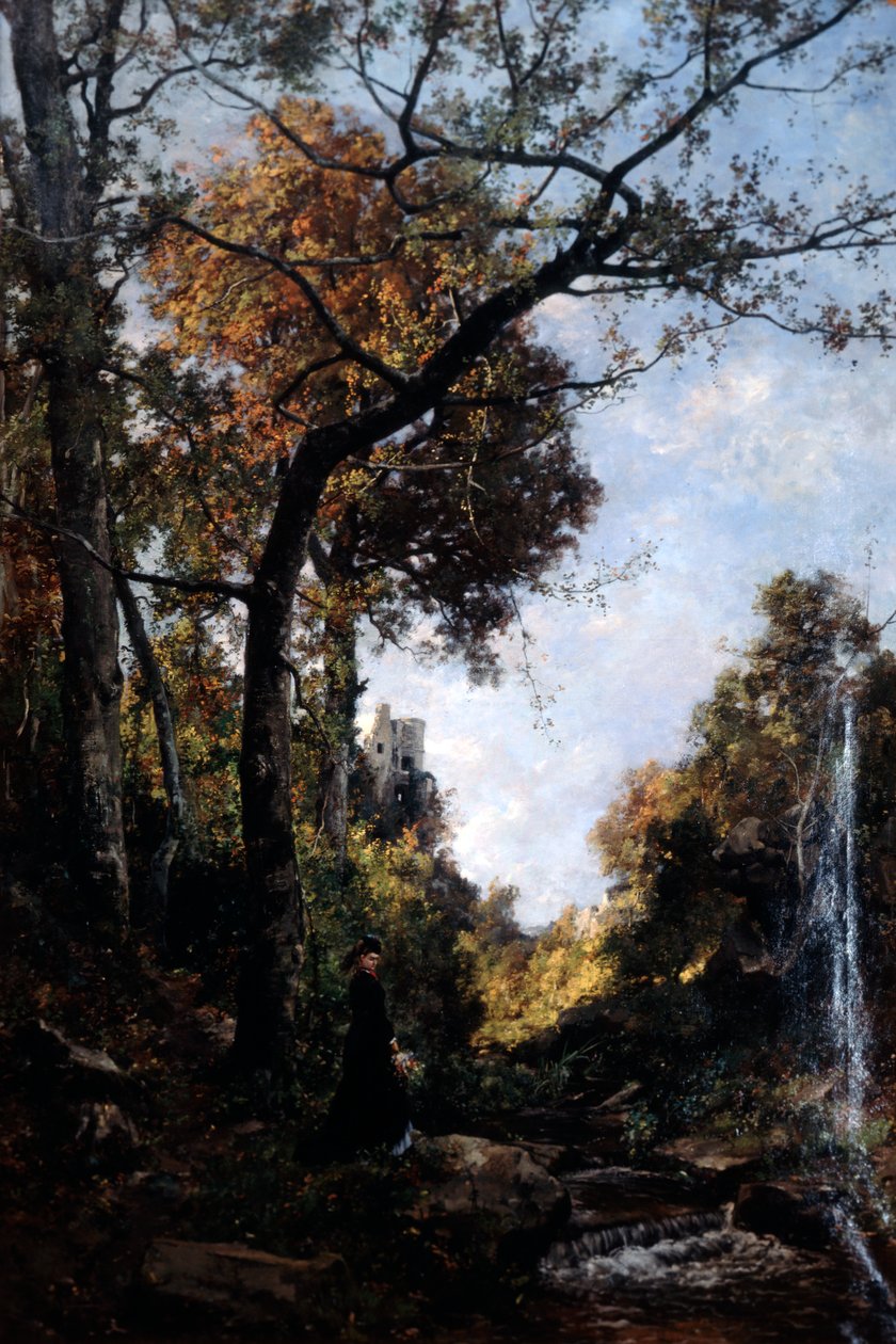 Syksykävely, 1869. tekijältä Emmanuel Lansyer