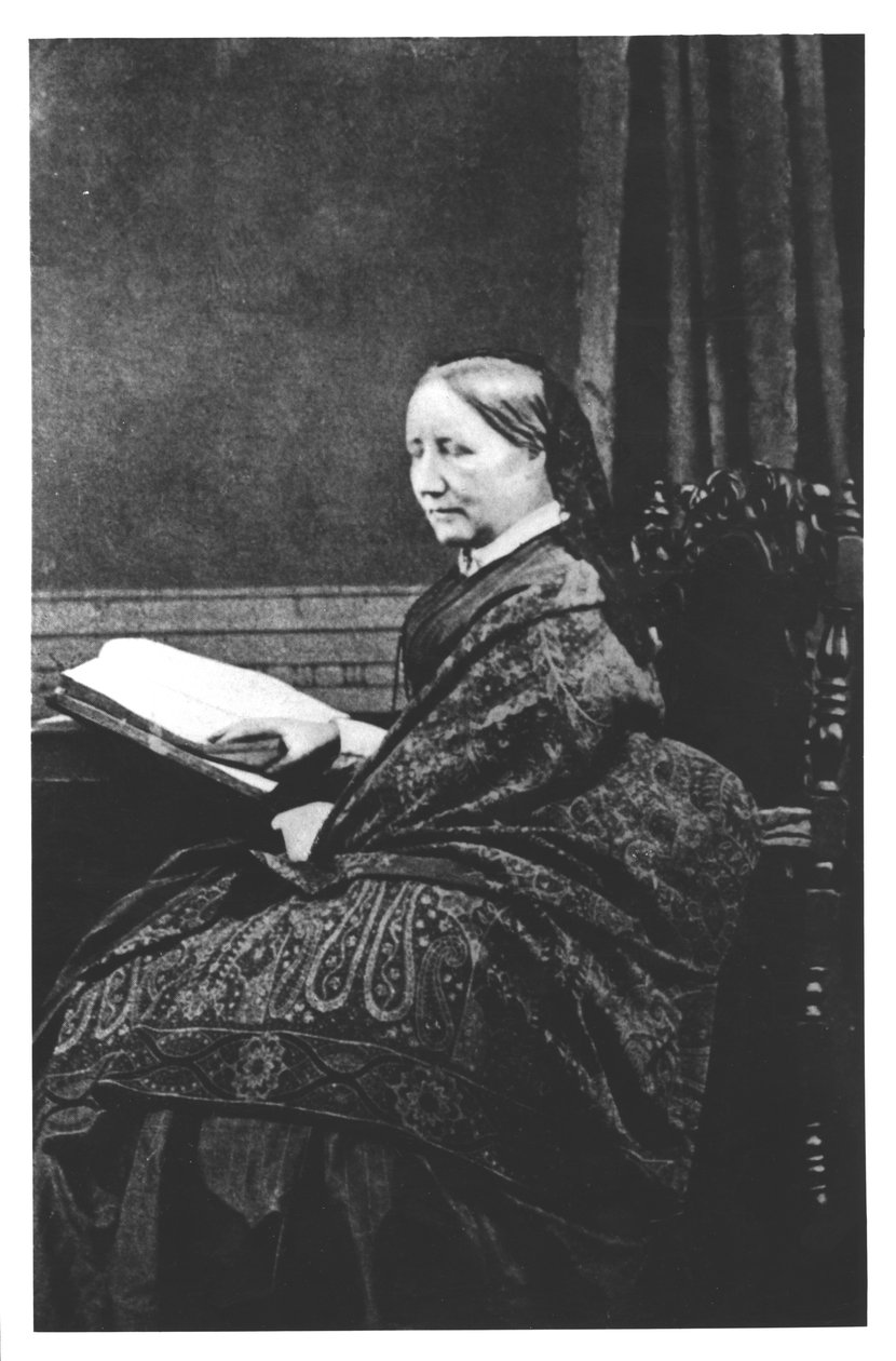 Elizabeth Cleghorn Gaskell (1810-65) 1800-luku tekijältä English Photographer