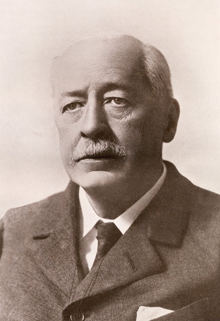 Evelyn Baring, Cromerin ensimmäinen jaarli, 1918 (puolisävyinen sanomalehtipaperi) tekijältä English Photographer