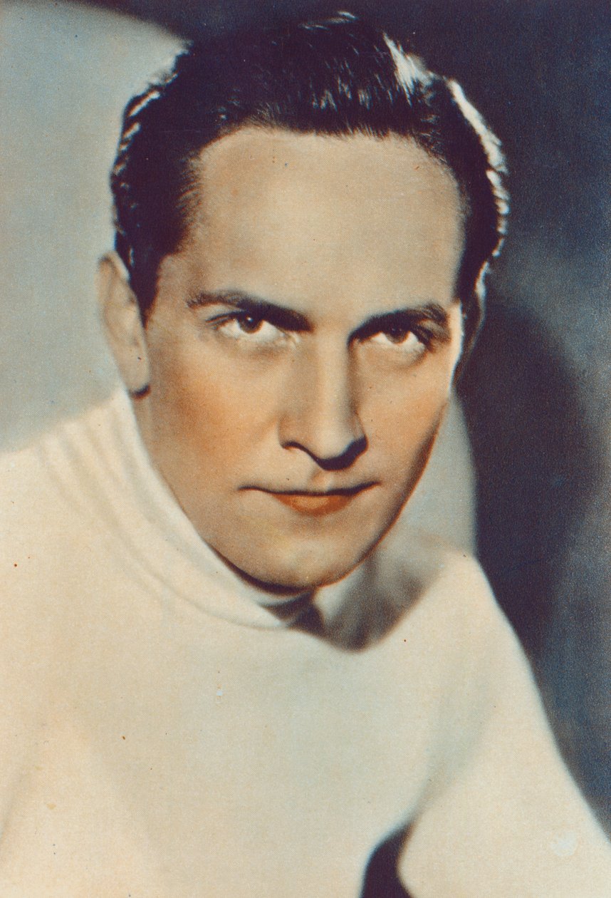 Frederic March, savukekortti tekijältä English Photographer